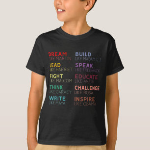 Führende Persönlichkeiten der Schwarzen Geschichte T-Shirt