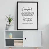 Führende Persönlichkeiten sind definitionsgemäß Ma Poster