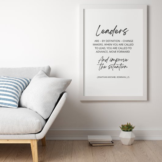 Führende Persönlichkeiten sind definitionsgemäß Ma Poster