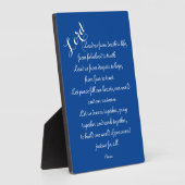 Führende uns - Weltfriedenspräsident Fotoplatte (Seite)