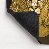 Führender Löwe Mousepad (Ecke)