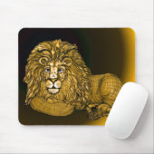 Führender Löwe Mousepad (Mit Mouse)