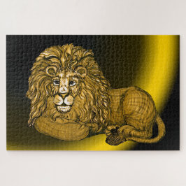 Führender Löwe Puzzle