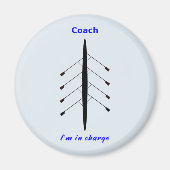 Führender Ruderwagen Magnet (Vorne)