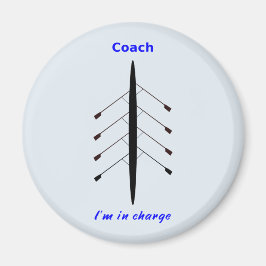 Führender Ruderwagen Magnet