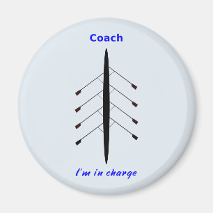 Führender Ruderwagen Magnet