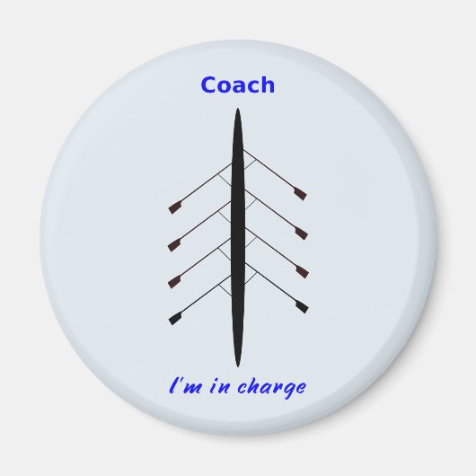 Führender Ruderwagen Magnet (Vorne)