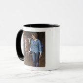 Führendes Pferd der Frau Tasse (Vorderseite Links)