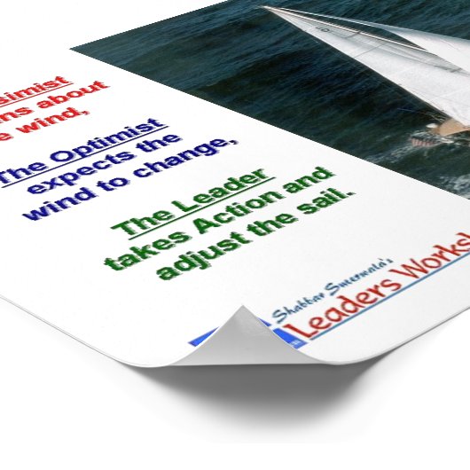 Führer anpassen poster (Ecke)