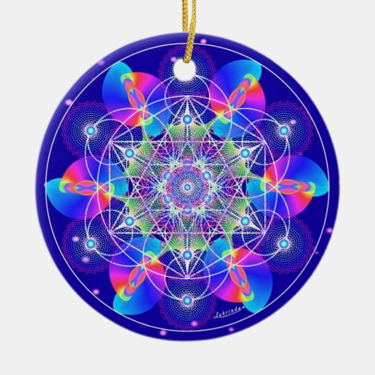 Führer des kosmischen Traums Keramikornament (Vorne)