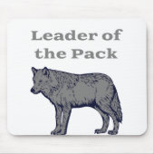 Führer des Pack Wolf Mousepad (Vorne)