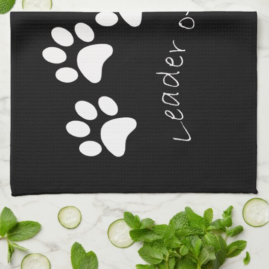 Führer des Satz-Hundeliebhabers Geschirrtuch (Gefaltet)