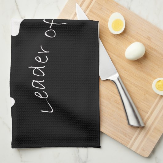 Führer des Satz-Hundeliebhabers Geschirrtuch (Viertel Falte)