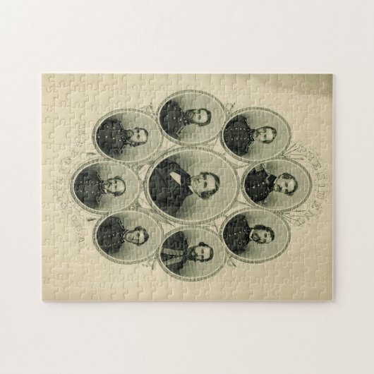 Führer des Südens im Zivilen Krieg Puzzle (Horizontal)