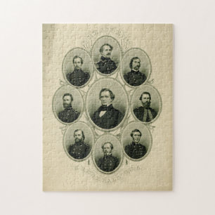 Führer des Südens im Zivilen Krieg Puzzle