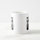Führer, es sei denn, es ist dunkler Funny Mug Kaffeetasse (Mittel)