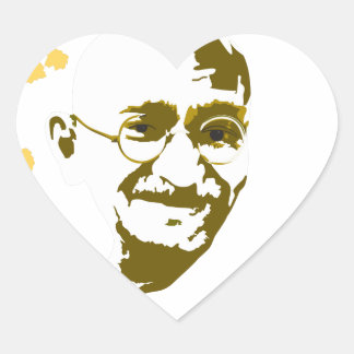 Führer für Paz Herz-Aufkleber