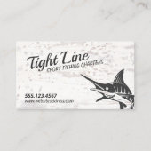 Führer für Sportfischerei Visitenkarte (Vorderseite)