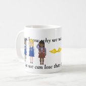 Führer-Spaß Kaffeetasse (Vorderseite Links)