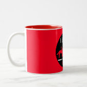Führerhandgeschenke Zweifarbige Tasse (Links)