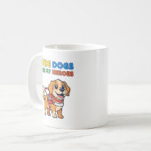 Führerhunde sind meine Helden Kaffeetasse (Vorderseite Links)