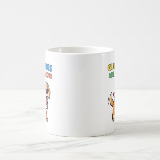 Führerhunde sind meine Helden Kaffeetasse (Mittel)