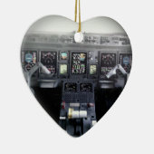 Führerraum Embraers 145 Keramikornament (Rechts)