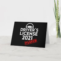 Führerschein 2021 hat Geschenke zum ersten Mal bes
