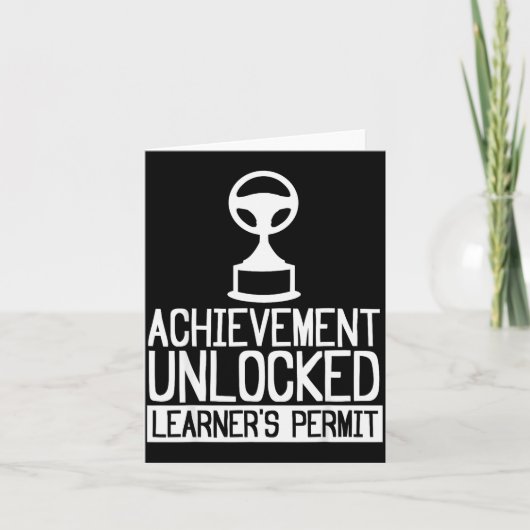 Führerschein Anfänger Fahrschule - Führer Karte (Vorderseite)