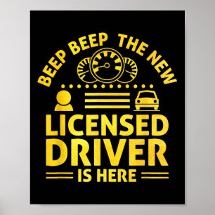 Führerschein Fahrschüler Neuer Führerschein Fahrsc Poster