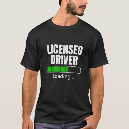 Führerschein für Führerscheine T-Shirt (Vorderseite)