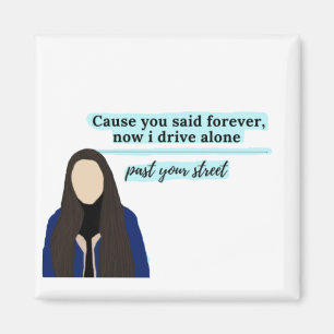 Führerschein für Olivia rodrigo magnet