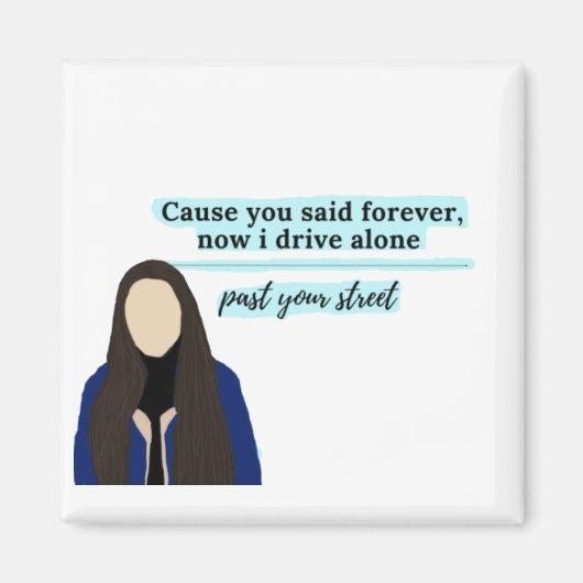 Führerschein für Olivia rodrigo magnet (Vorne)