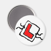 Führerschein Magnet (Vorderseite/Rückseite)