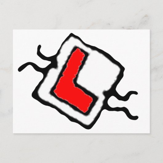 Führerschein Postkarte (Vorderseite)