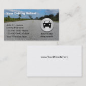 Führerschein Schul Geschäftskarten Visitenkarte (Vorne/Hinten)