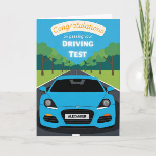 Führerscheinprüfung Herzlichen Glückwunsch Sie hab Karte