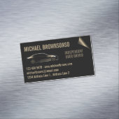 Führerunabhängiges Sitzgold Magnetische Visitenkarte (Beispiel)