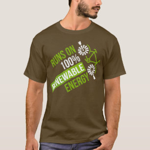 Führt auf 100 Geschenke für erneuerbare Energien i T-Shirt