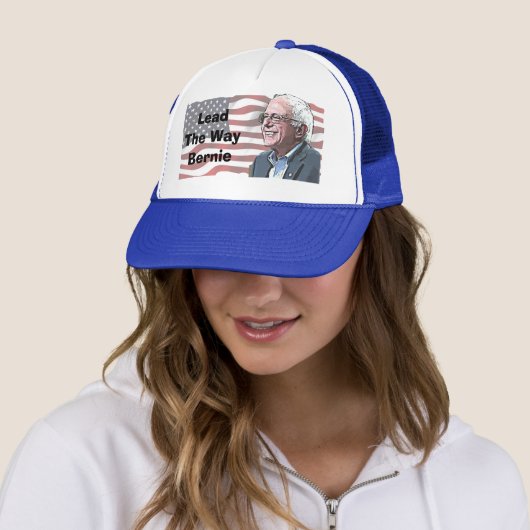 Führt Bernie Sanders Baseball Cap Truckerkappe (Beispiel)