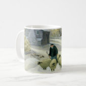 Führung der Schafe Kaffeetasse (Vorderseite Links)