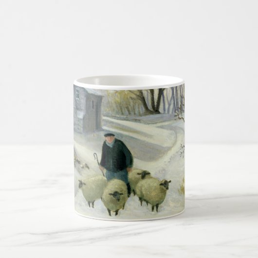 Führung der Schafe Kaffeetasse (Mittel)