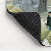 Führung der Schafe Mousepad (Ecke)