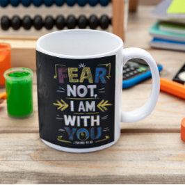 Führung des Lichts mitten in der Dunkelheit Kaffeetasse