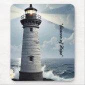 "Führung des Lichts nach vorne" Mousepad (Vorne)