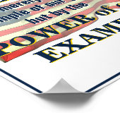 Führung durch Power unseres Beispiels Poster (Ecke)