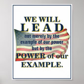 Führung durch Power unseres Beispiels Poster (Vorne)