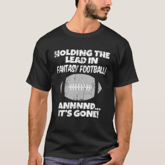 Führung in Fantasy Football League Seebühne T-Shirt