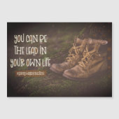 Führung in Ihrem eigenen Leben Magnetkarte (Vorderseite)