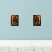 Führung und Mut Bilderwand Sets (Holzboden)